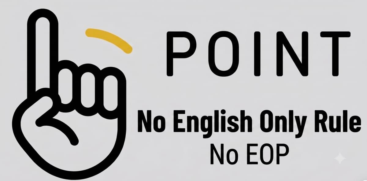 No English Rule