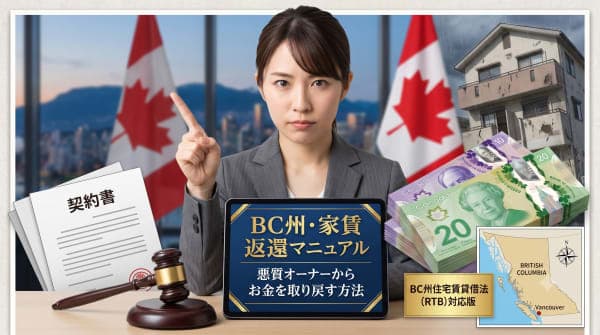 【実話】バンクーバーの激ヤバ物件で700ドル未返還…悪質オーナーをRTBで撃退する方法